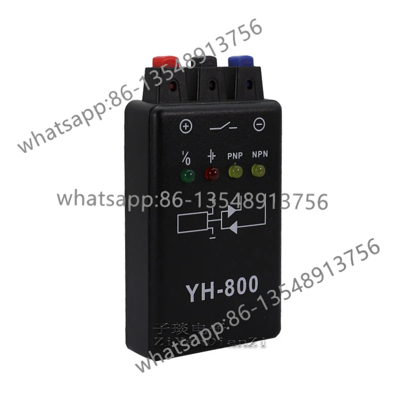 

Тестер фотоэлектрических переключателей YH-800, тестер бесконтактного переключателя может обнаруживать индукционный тестер NPN и PNP.