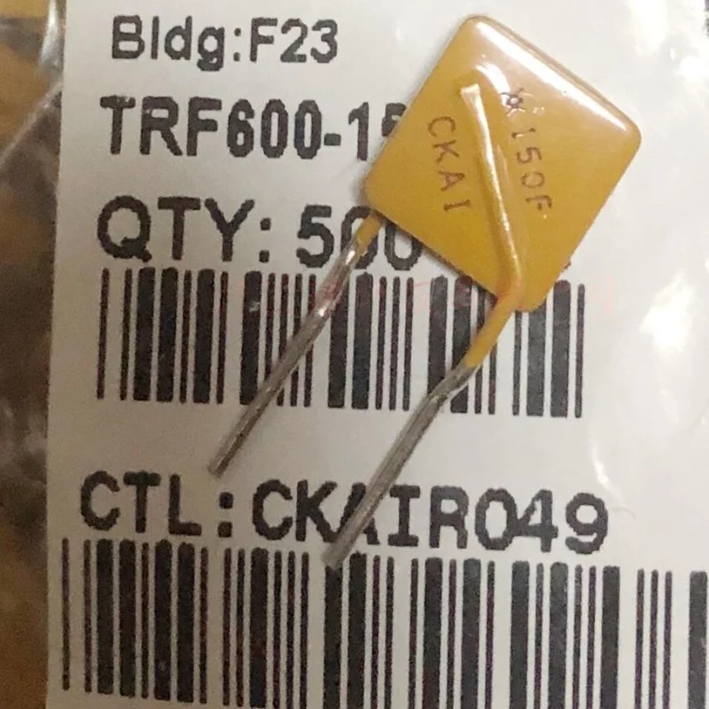 10pcs 150F TRF600-150-2 600v0.15 a 600V150mA TE New original self-resetting fuse