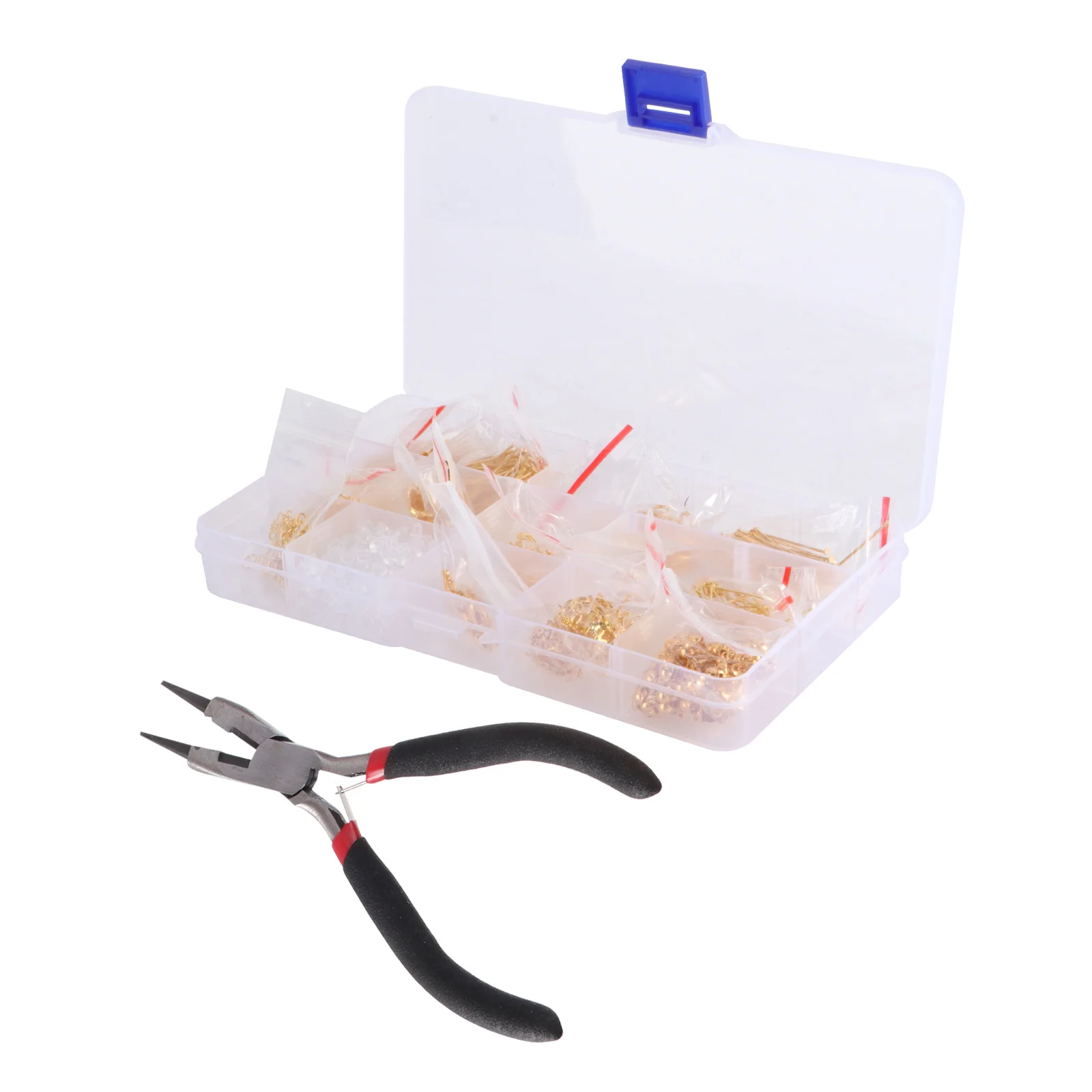 

1 set 1 Set Lobster Clasp Accessories Premium Diy Jewelry Making Kit For Bracelet Necklace Handmade Craft Decor Material