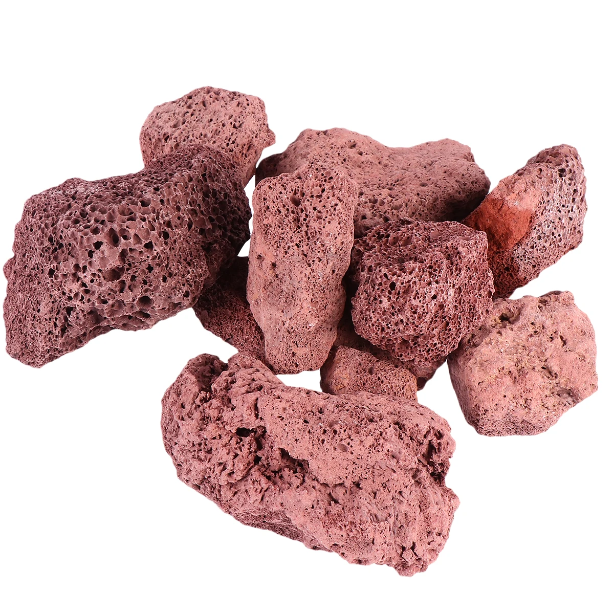 

500G Volcanic Stone Filter Rockeries Decoration Bio Garden Soil Fish Tank Flower Pots Clear Water Nourishing
