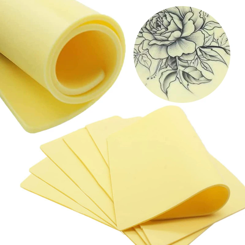

Silicone Double Sided 4A Size Tattoo Practice Skin Tattoo Blank Beginner Eyebrow Permanent Makeup Practice Skin Tattoo Fake Skin
