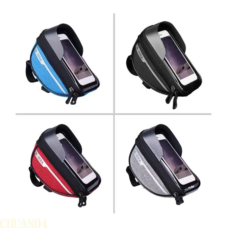 

1pc Waterproofs Touches Screen Cycling Bag Bicycles Phone Case Light Weight Bike Phone Mount Bag Easy to Installation