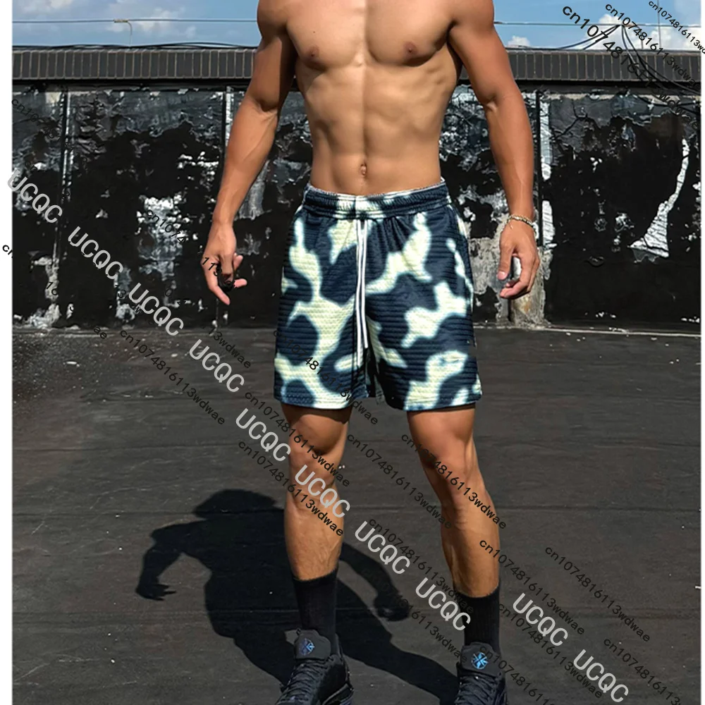 

New Men's Camouflage 3D Print Basketball Shorts Gym Quick Drying Casual Loose Fitness Running Trend Brand Male Sweatpants