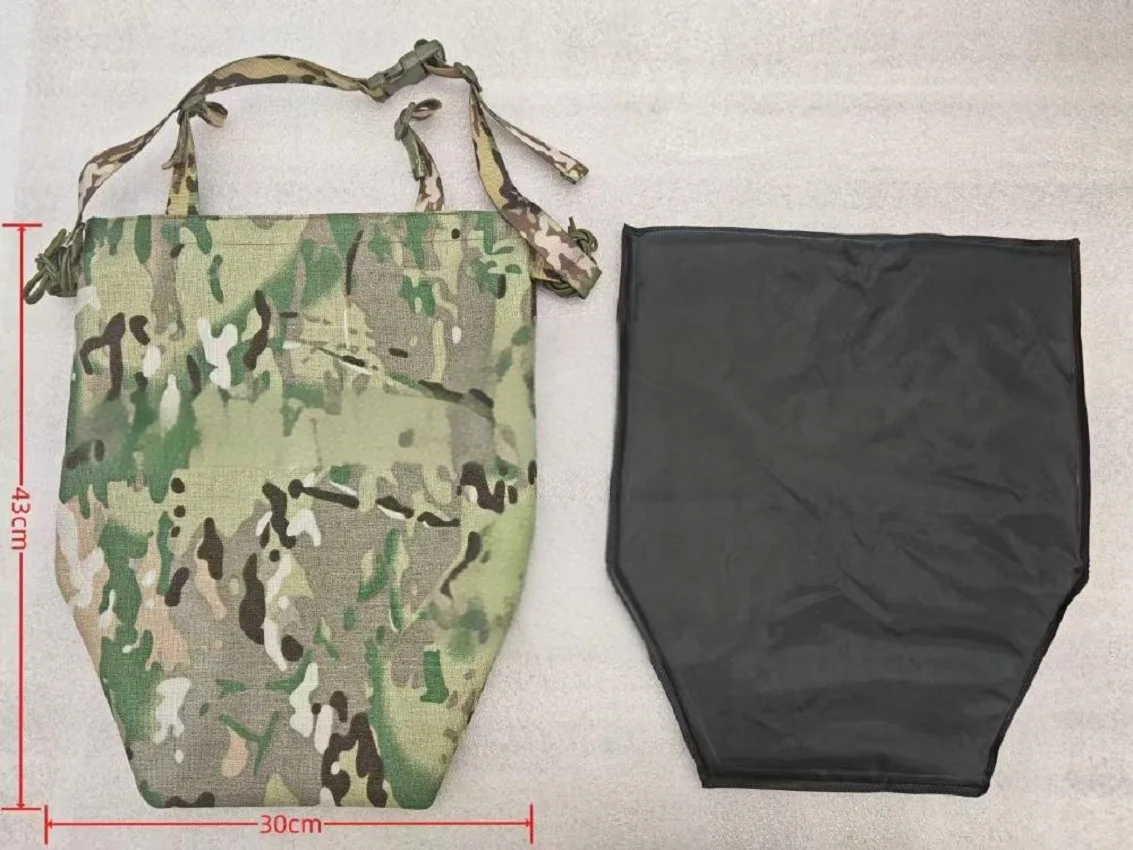 NIJ IIIA.44mag وسادات درع متعددة التهديد سترة تكتيكية لحماية الفخذ والأرداف وتغطية كاملة لوحات باليستية للدفاع عن النفس