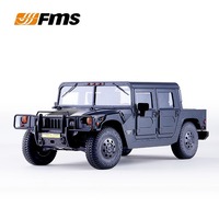 Fms 1/12 Hummer H1 Rc Car Simulation 4WD Variable Speed Off-Road Climbing Vehicle Model Boy's Electric Toy Collection Gift