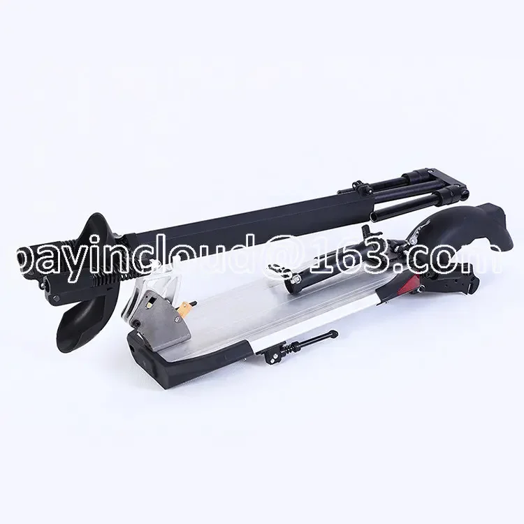 10-inch Aluminum Alloy Electric Scooter Rack  T-handle Folding Battery Car Rack.