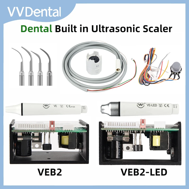 

Dental Built in Ultrasonic Scaler For Dental Chair Compatible with Woodpecker/ EMS Scaling Tips Dentistry Teeth Cleaning Tools