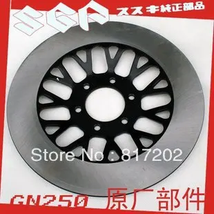 

OEM QUALITY FRONT DISK BRAKE GN250 GZ250 NEW PATTERN GN400 GN400 GS250 GS450 BRAKE DISC / ROTOR