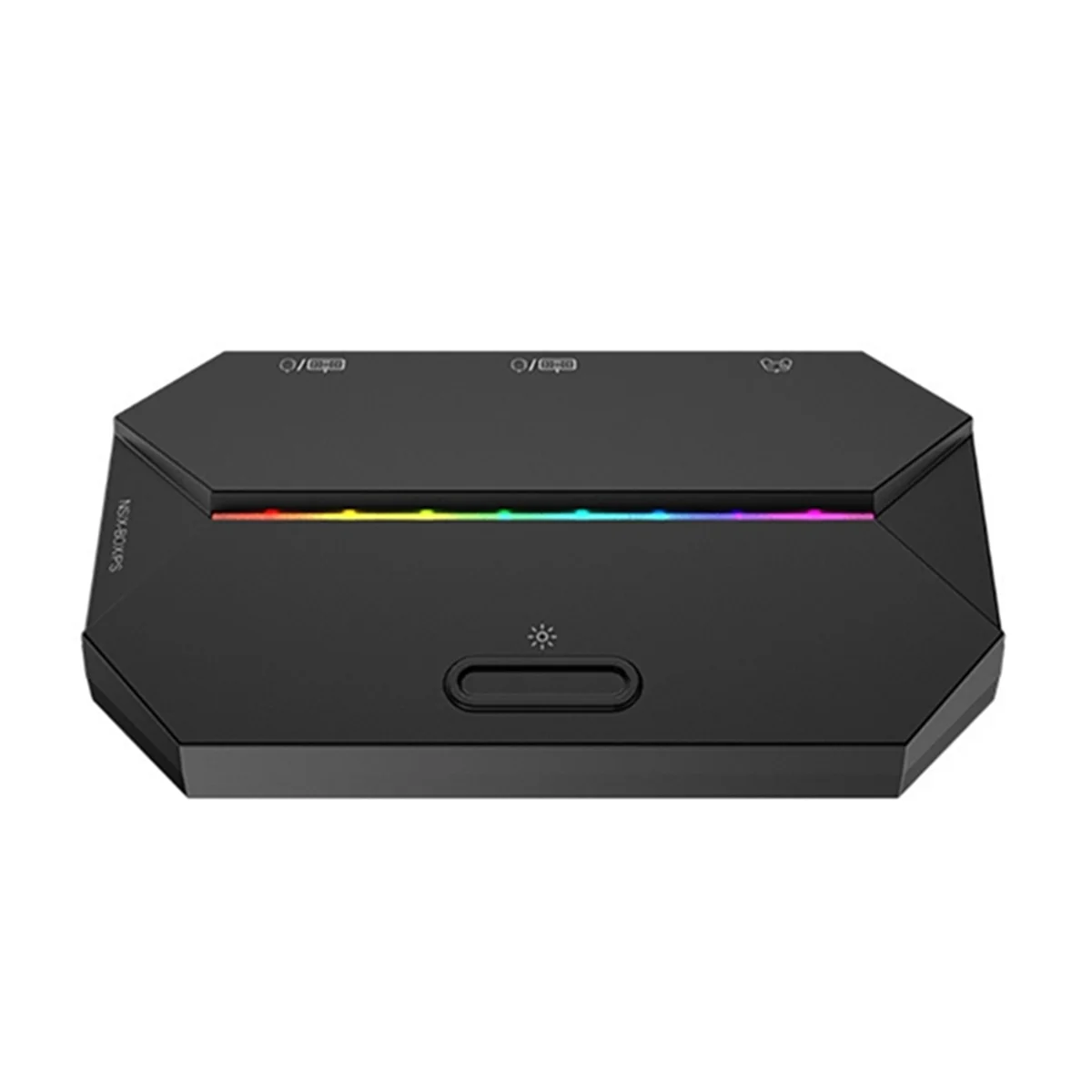 ABGN G6L Conversor de teclado e mouse para jogos Adaptador de controlador móvel com fio portátil para interruptor