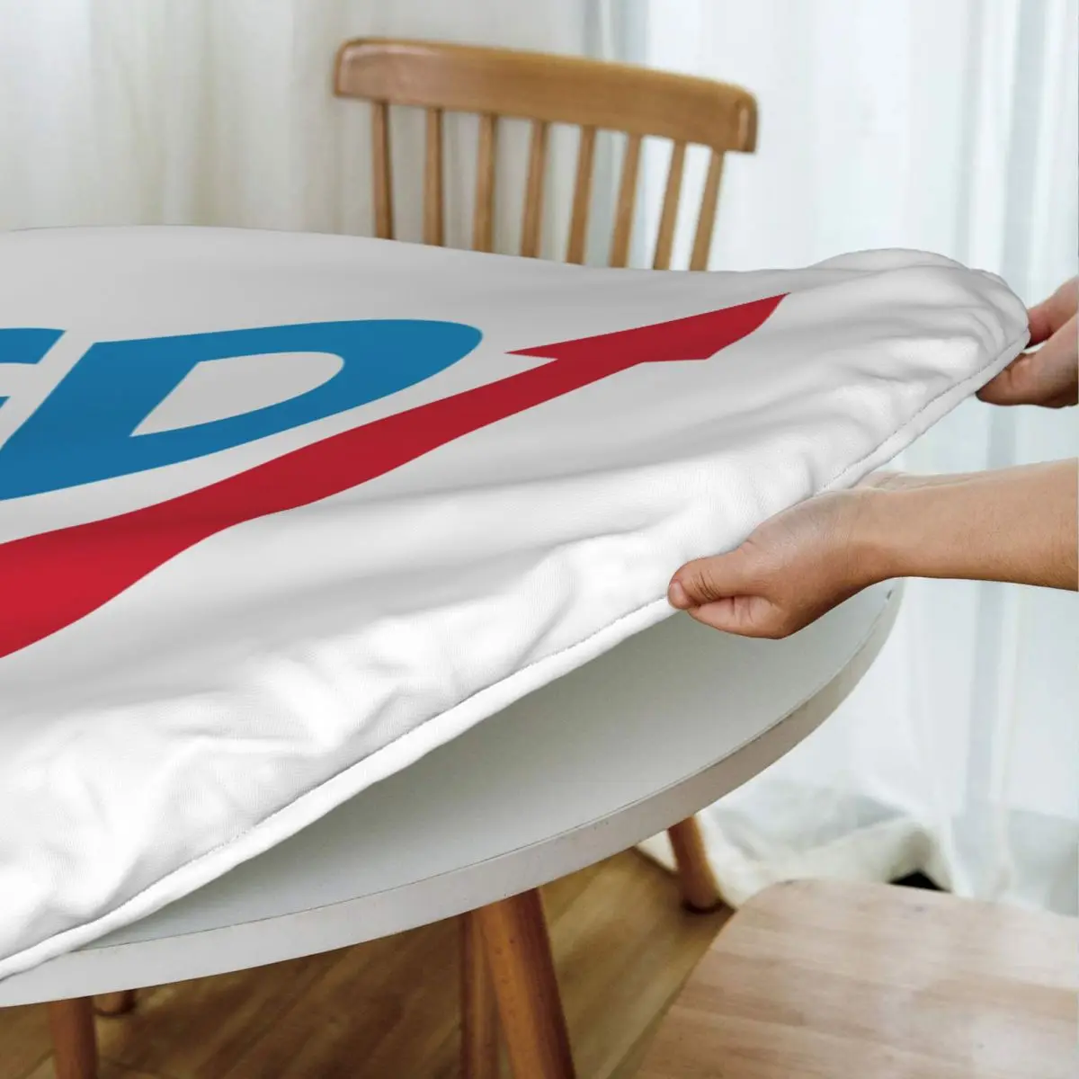 Germany AFD Alternative Waterproof Round Tablecloth Oilproof Table Cloth for Kitchen Events Dining Table Cover