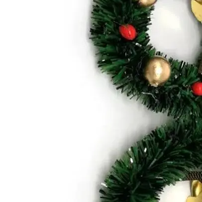 

1 шт. 6 см миниатюрный венок кукольный домик Рождественская елка украшения стены аксессуары