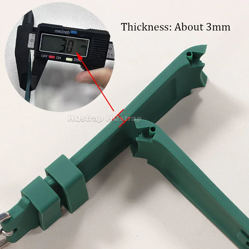 20mm 22mm Rubber Strap High Quality Curved End Silicone Watch Band for Swatch for Moonswatch Bracelet Waterproof Wristband 2042 image 4