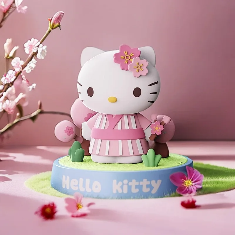 ฟิกเกอร์เฮลโลคิตตี้ของแท้ขนาด 6.8 ซม. ของตกแต่งหอมสำหรับบ้านและรถยนต์ ของขวัญคริสต์มาส วันเกิด วันรับปริญญา สำหรับเด็กผู้หญิง