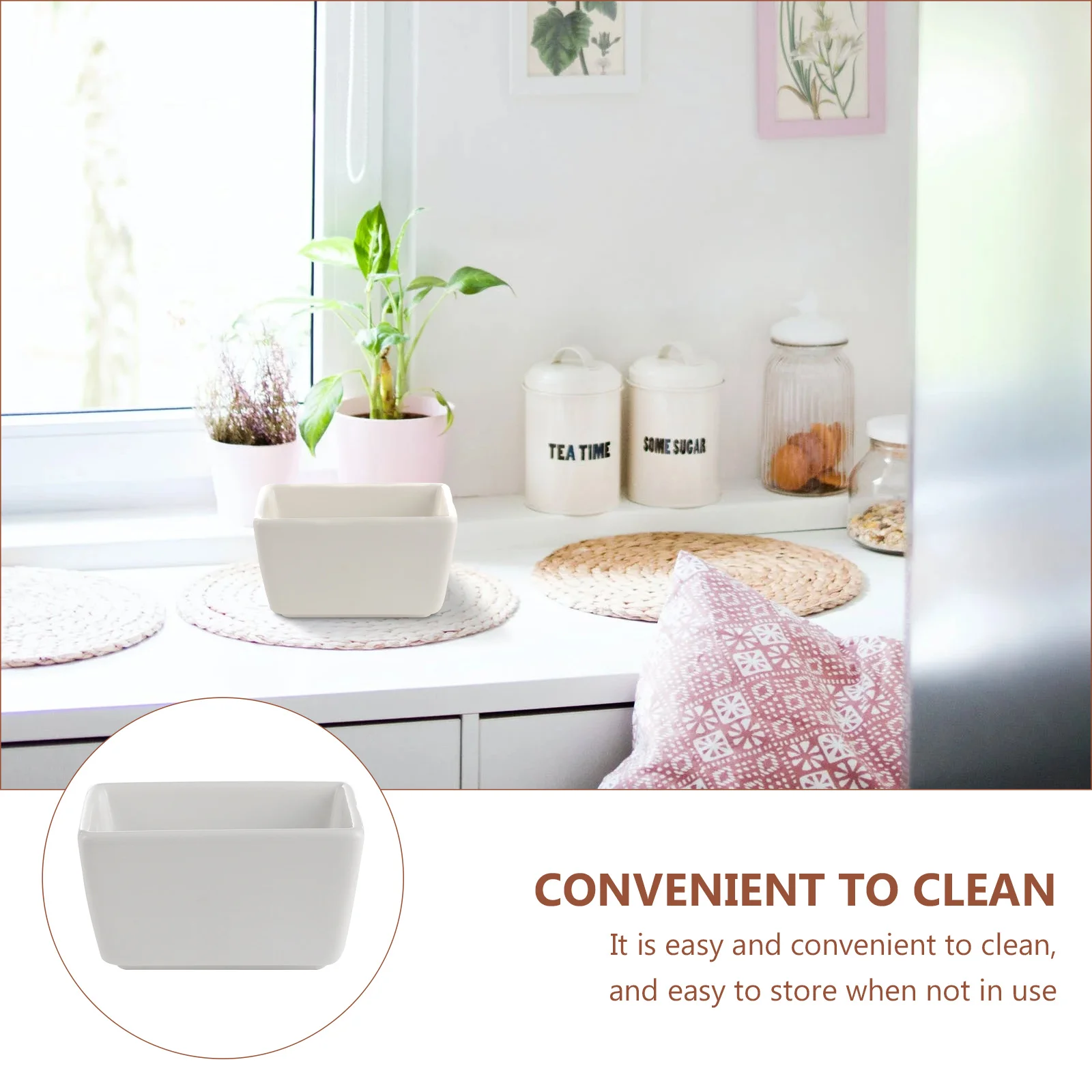 

2Pcs Sugar Jar Sea Salt Sauce Cup Ceramic Seasoning Dishes for Oil Vinegar Soy Sauce Dip Appetizer Dessert Small Saucer Set