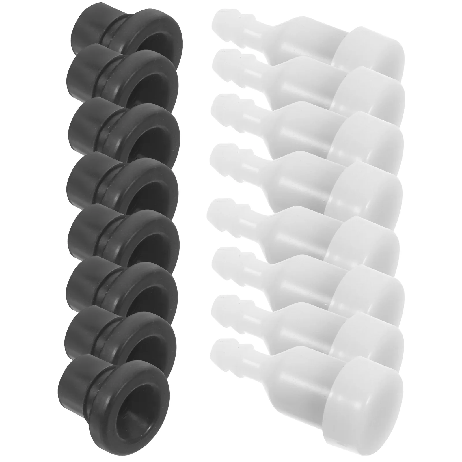 

8 set 52/58 Chainsaw Tank Balancer Valve Vent Kit Plastic Parts Accessories Pressure Balance Adjustment Installation