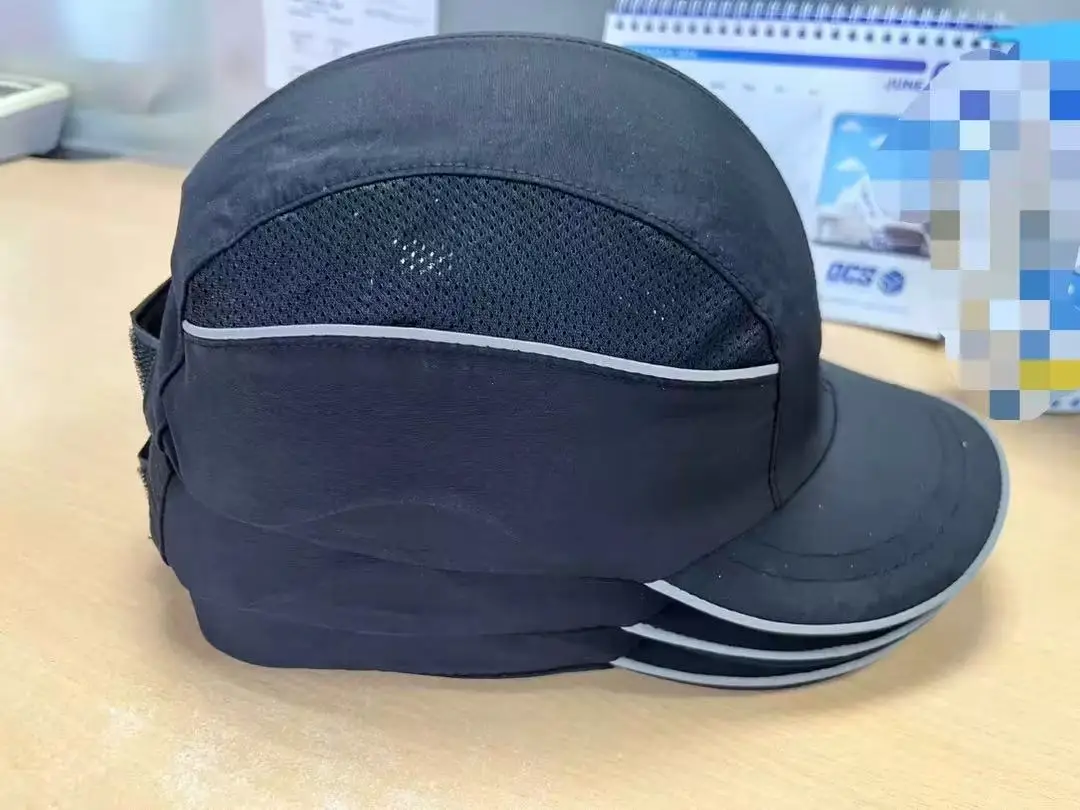 EN812 Certified Baseball Safety Cap - Lightweight FR/ESD Bump Protection for Electricians & Industrial Workers