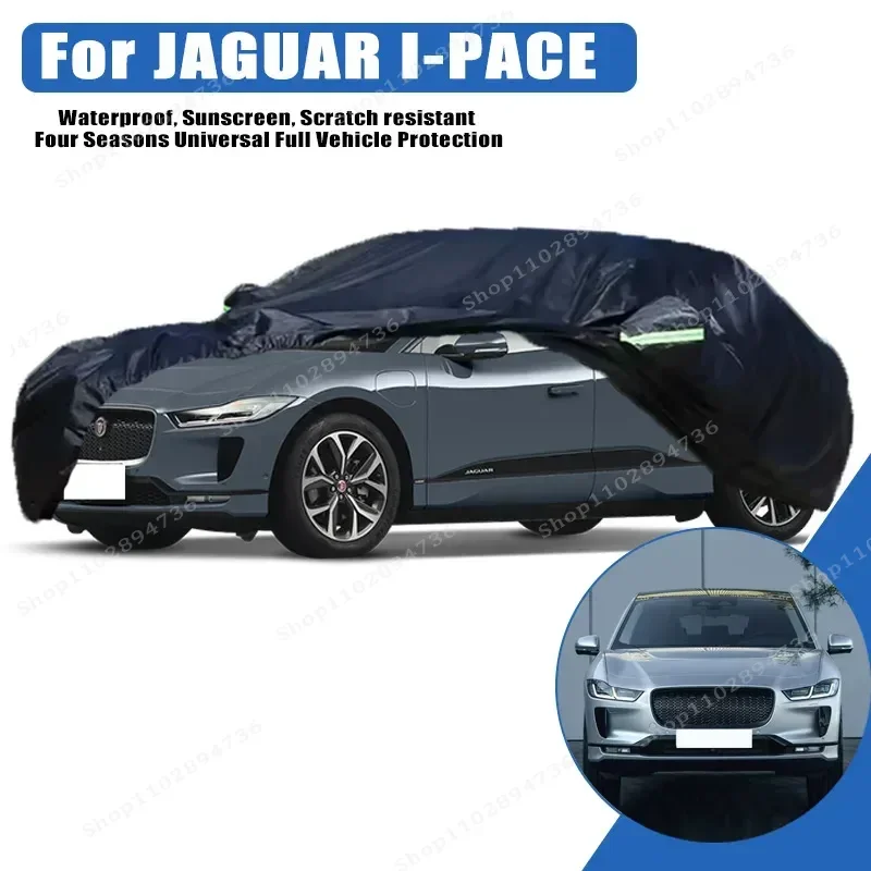 

Custom Fit Car Cover - For JAGUAR I-PACE Anti-scratch Dustproof UV Resistant All Weather Protection Car Accessories