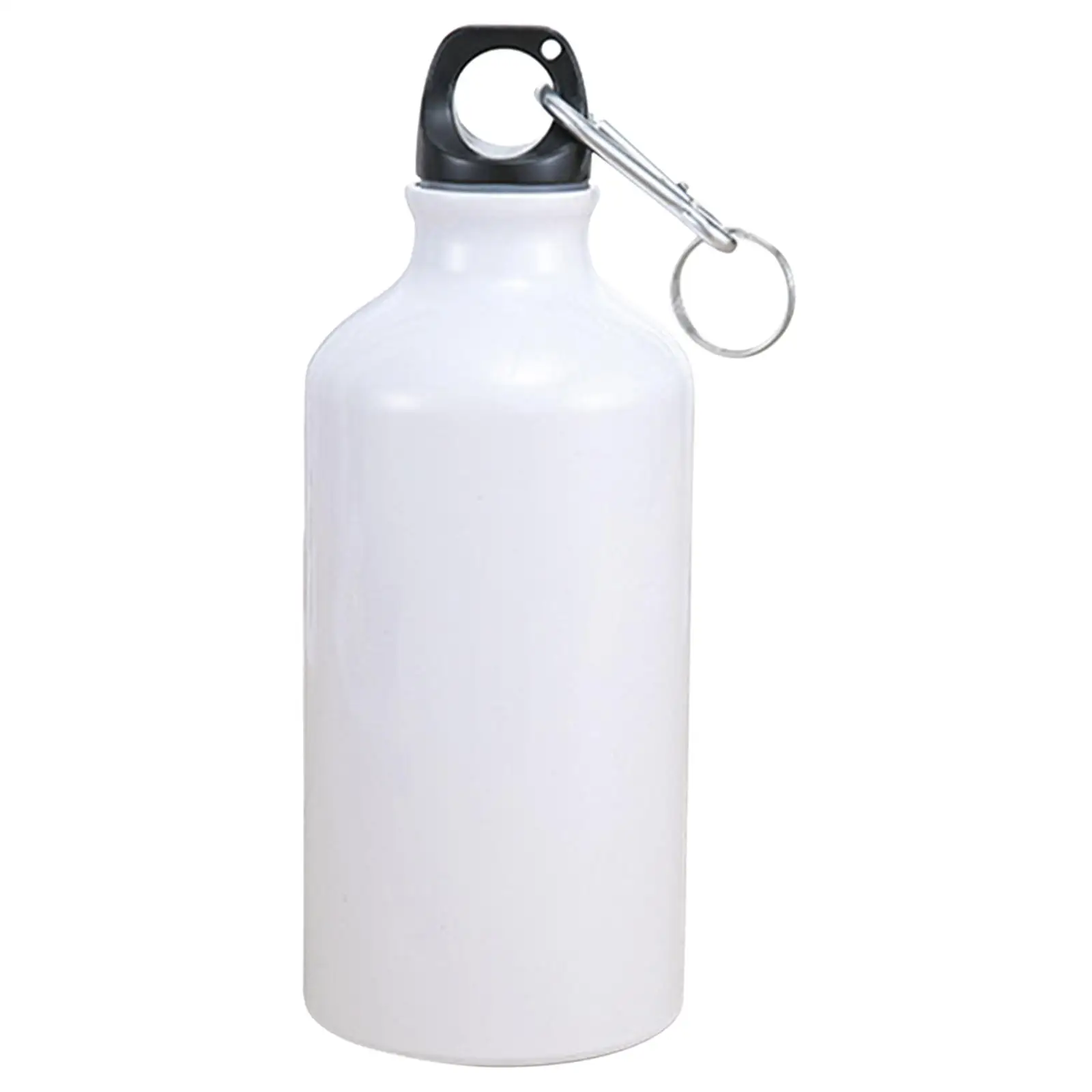 Sublimation Blank Water Bottle / Carabiner with Carrying Loop Transfer