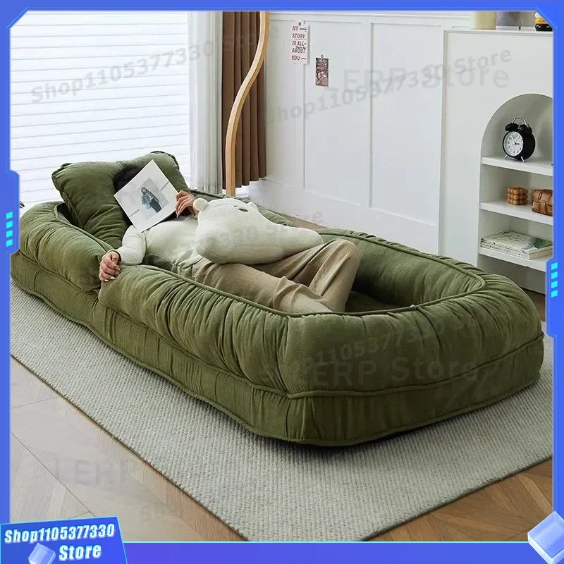 Compact Folding Recliner Chair for Small Spaces Modern Tatami Style Floor Sofa Bed Multi Function Lounge Seat for Bedroom