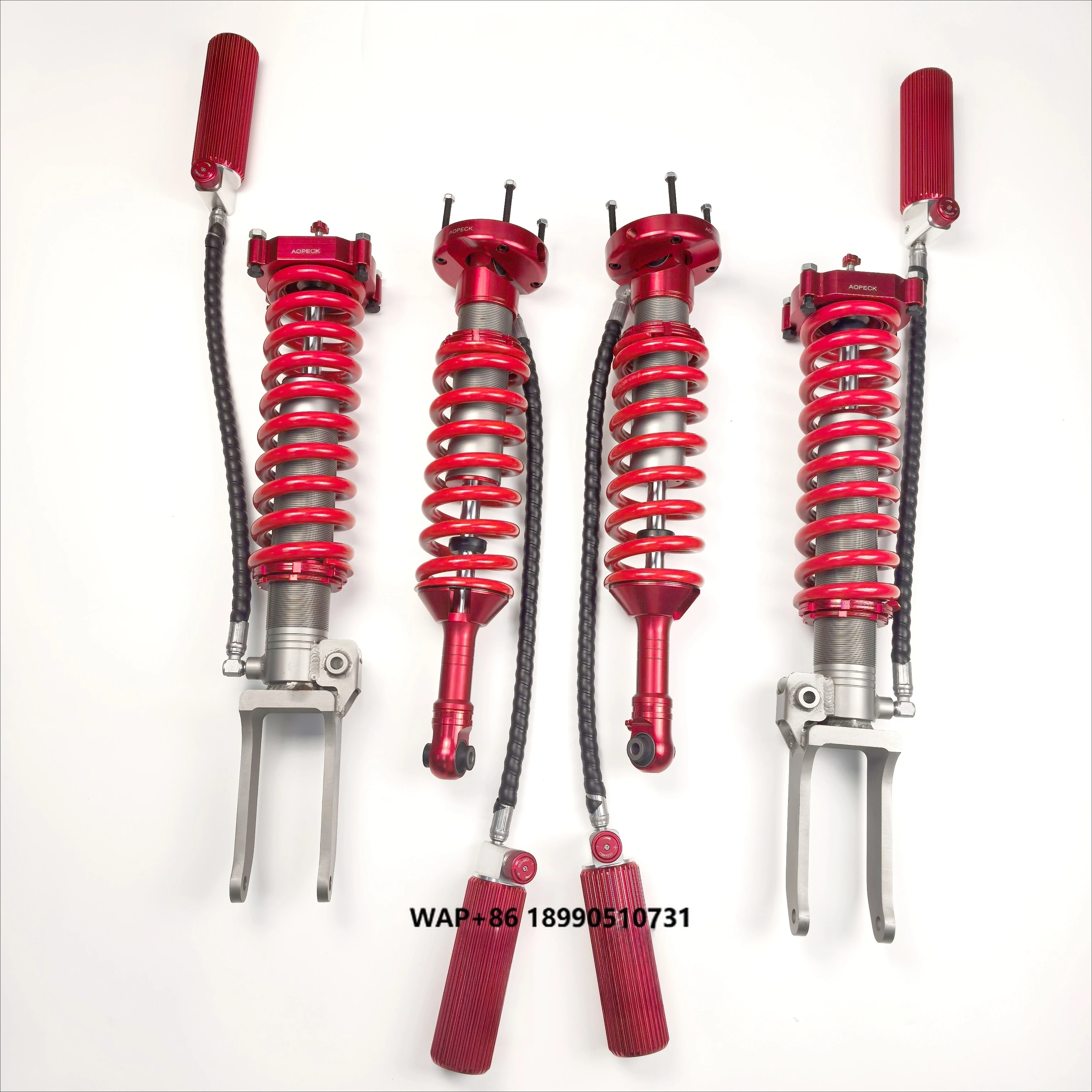 Novo amortecedor coilover de suspensão off-road de 3 polegadas para frente para porsche cayenne levantamento de 3 polegadas