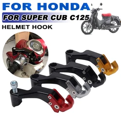 For Honda Super Cub C 125 Supercub C125 Motorcycle Accessories Helmet Hook Foldable Luggage Bag Hook Claw Hook
