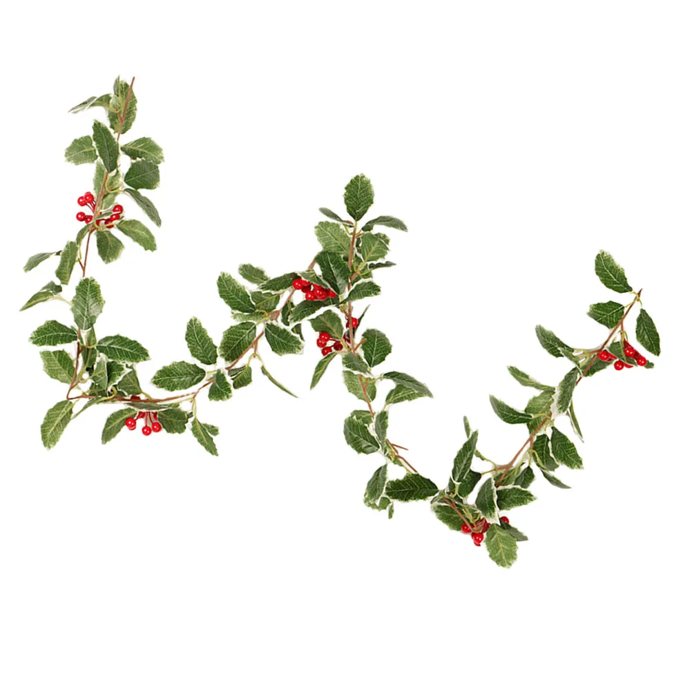 

Artificial Berry Rattan 170cm Christmas Decorations Home nament Red Fruits Branch Holiday DIYChristmas Rattan Decoration