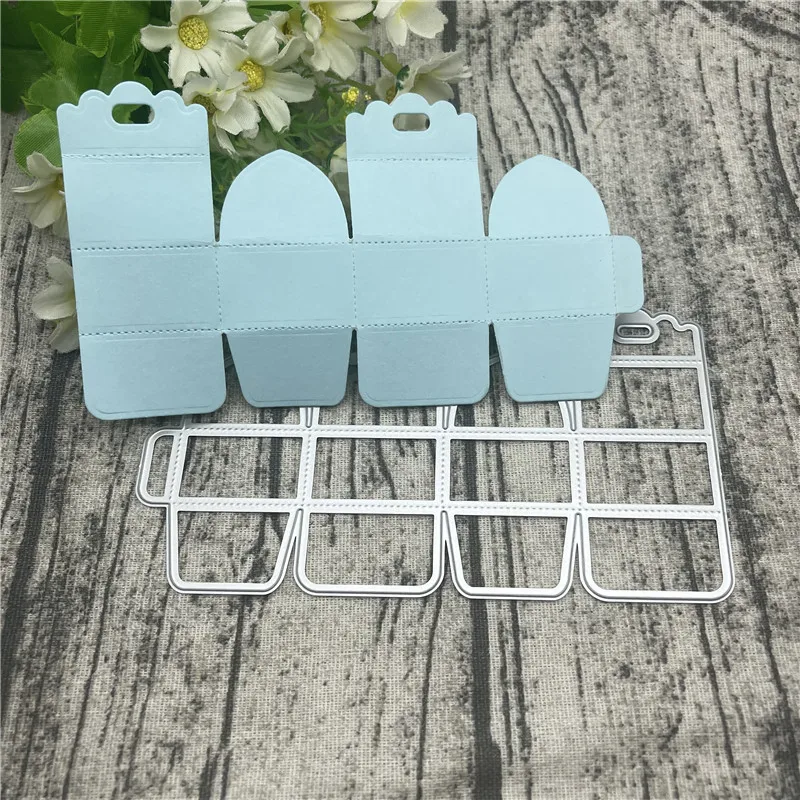 Mold 3D Gift Box Decoration Dies Metal Cutting Dies For DIY Scrapbooking Album Embossing Paper Cards Decorative Crafts