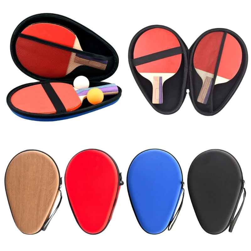 

Pingpong Paddles Cover Storage Case Protective Table Tennis Paddles Bag Zipper Closure Table Tennis Racket Storage Bag