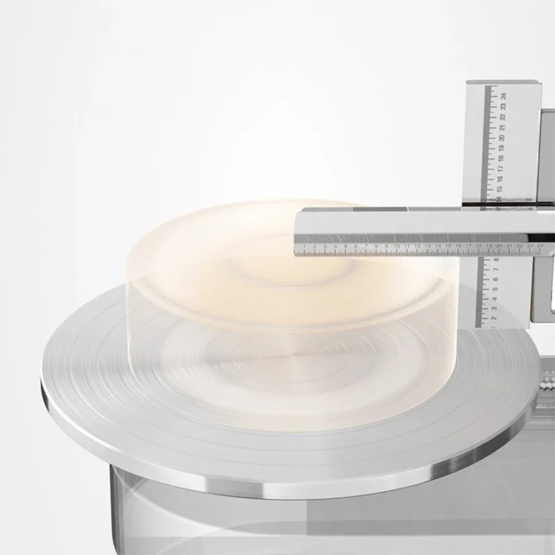 อัตโนมัติ 12 นิ้ว/16 นิ้วเค้ก Spreading Machine อัตโนมัติขูดเค้กครีม Tiler 280W 220V อาหารเครื่องใช้ในครัว