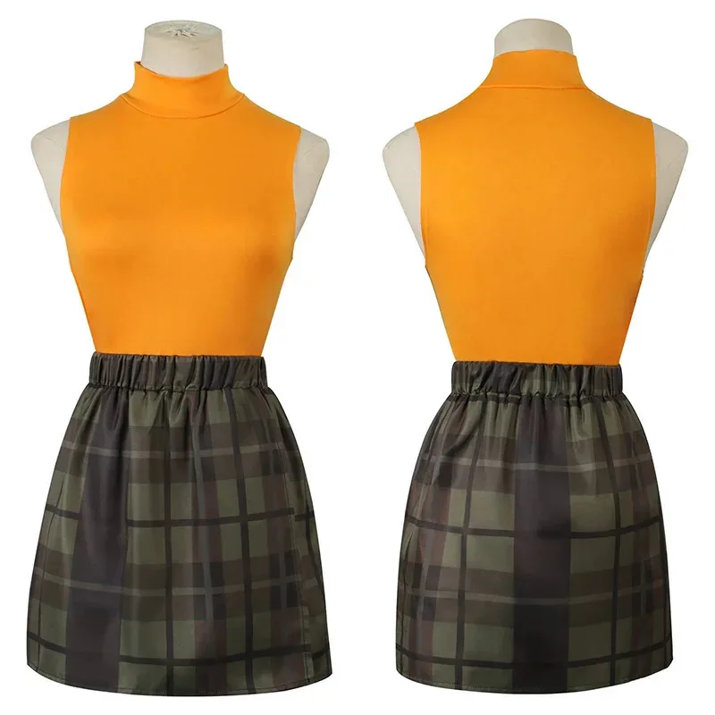 AIAI 2025Game Evil 4 Ashley Graham Cosplay Costume Wig Women Jacket Dress Sweaters Outfits Halloween Carnival Party Suit