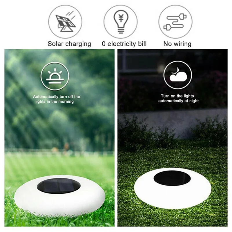 Boule lumineuse solaire pour piscine, imperméable conforme à la norme IP68, luminaire décoratif d'extérieur, idéal pour un jardin ou un sécuritaires, 16 couleurs, D25 cm