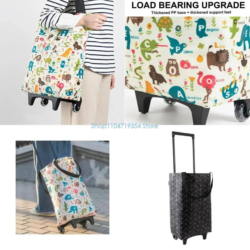 

0XLD Large Capacity Shopping Bag with For Supermarket And Farmers Market