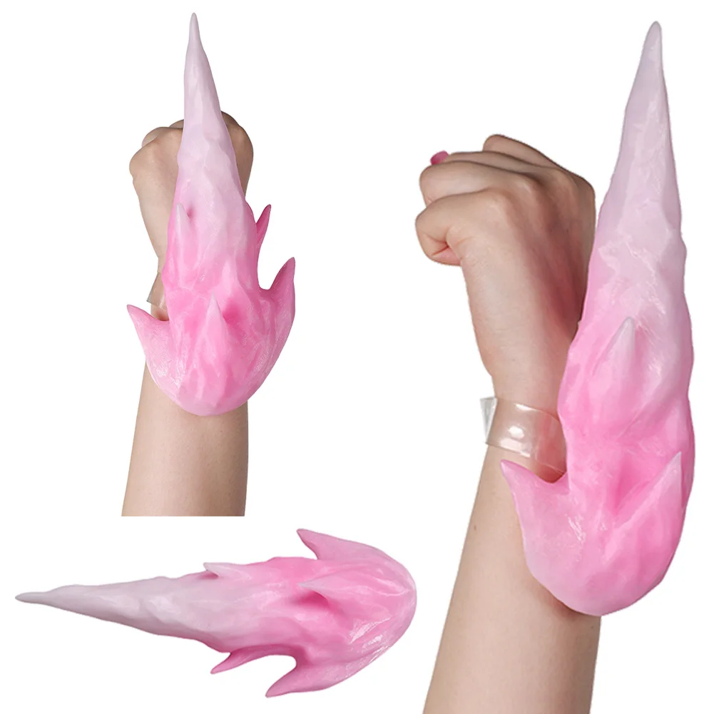 Game Rival Betsy Braddock Psylockeers Cosplay Psychic Knife Psionic Blade Costume Accessories Adult Pink Game Props Halloween