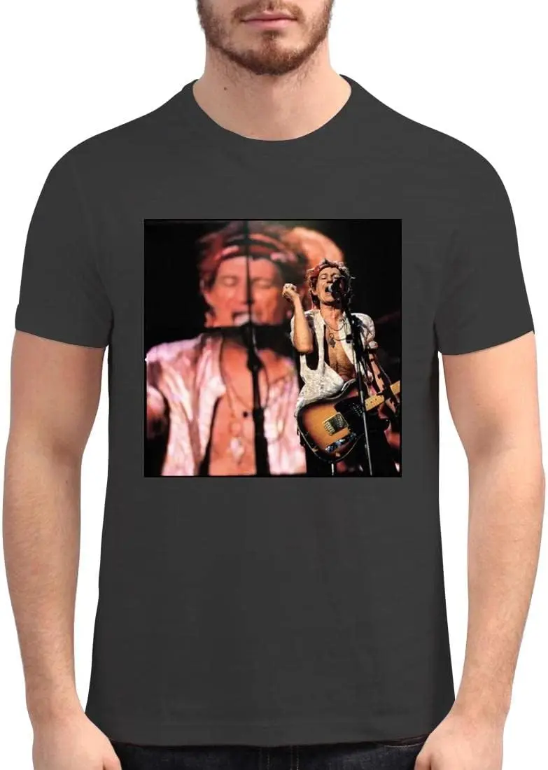 Keith Richards - Men's Soft Graphic T-Shirt PDI #PIDP187006