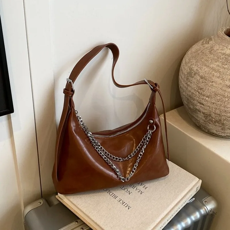 

Модная сумка для подгузников для женщин: простая, но роскошная кожаная сумка, высококачественная винтажная сумка-мессенджер с логотипом в парижском стиле.