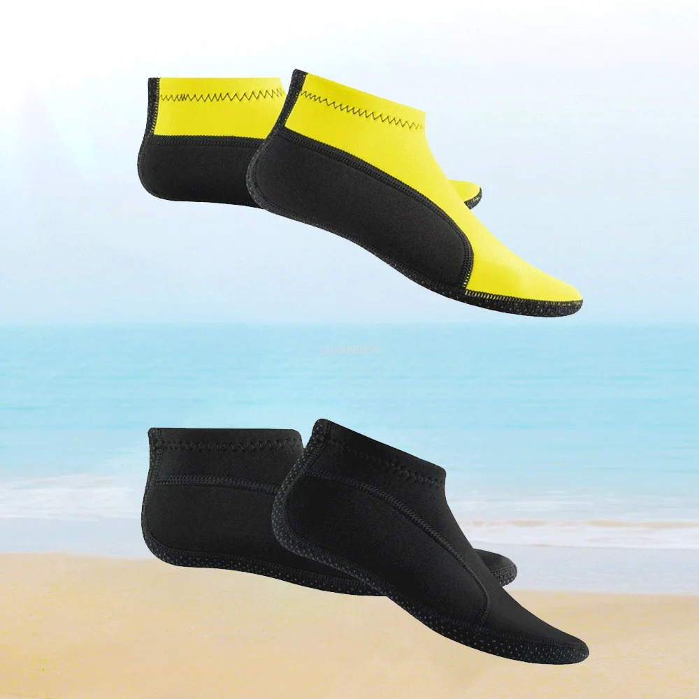 

Женские неопреновые носки для дайвинга 3 мм, мужские носки для гидрокостюма, противоскользящие быстросохнущие камуфляжные туфли, подводная охота, серфинг, сохраняющие тепло носки для плавания