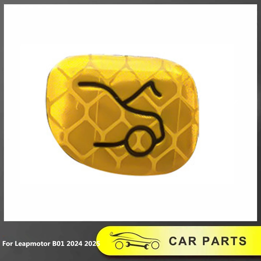 

For Leapmotor B01 2024 2025 Trunk Button Prompt Sticker Reflective Modification Special Accessory Tailgate Switch Supplies