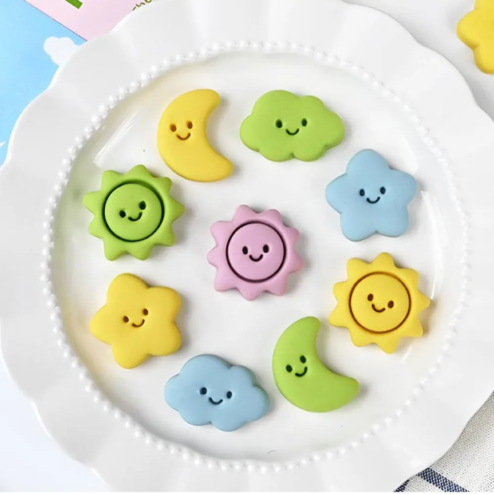 Cookie Cutters Moon Stars Sun Cookie Mold 3D Cake Fondant Cutting Mold DIY Kitchen Baking Tools view 6