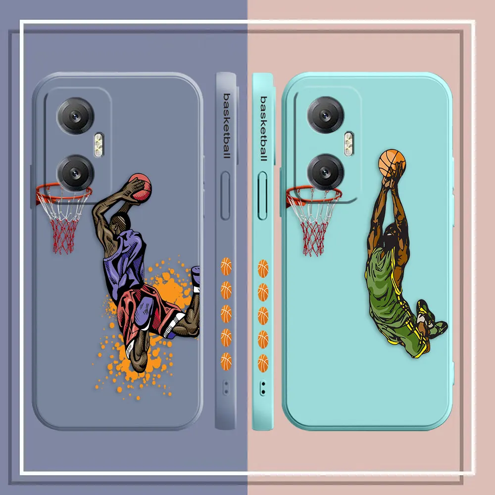 Leaps Dunks Baskets Phone Case For Infinix HOT 8 9 10 10I 11 11S 12 12S 20 20S 30 30I PLAY NFC Colour TPU Case Funda Shell Capa