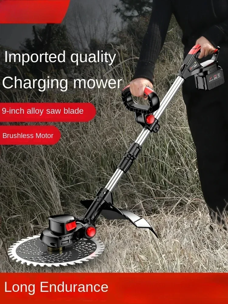 Wuyang Honda Electric Lawn Mower Household Small Rechargeable Lithium Battery Weeder High Power New Lawn Mower