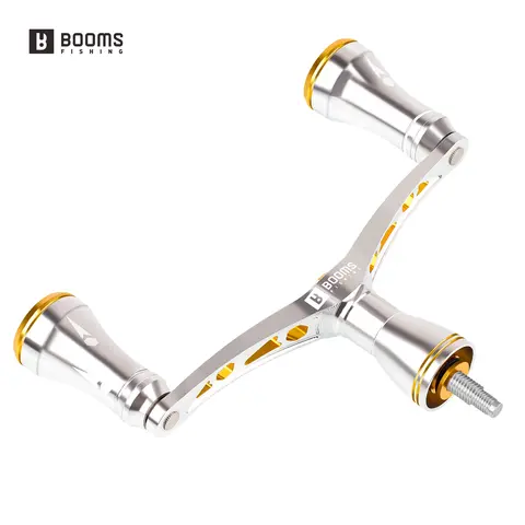 Booms Fishing DR1 SHIMANO 스피닝 낚시 릴 손잡이 용 듀얼 그립 핸들 베어링이있는 더블 핸들 암 낚시 액세서리