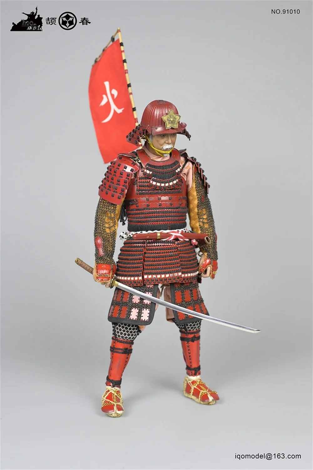 1/6 IQO MODEL 91010 Old Vintage Orient Japan Yamagata masakage Warrior Alloy Material  Full Set Moveable Action Figure For Fans