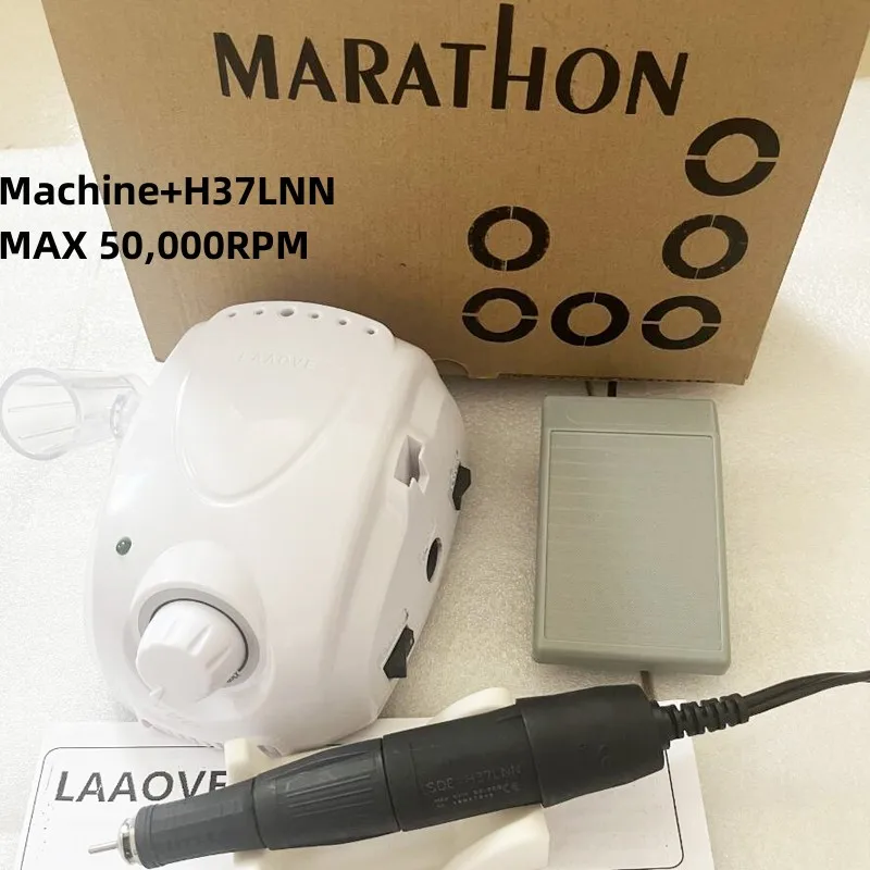 65W BT Marathon Champion-3 Control Box 35000RPM manico di alta qualità trapano elettrico per unghie macchina per smalto Manicure Set di trapano per unghie