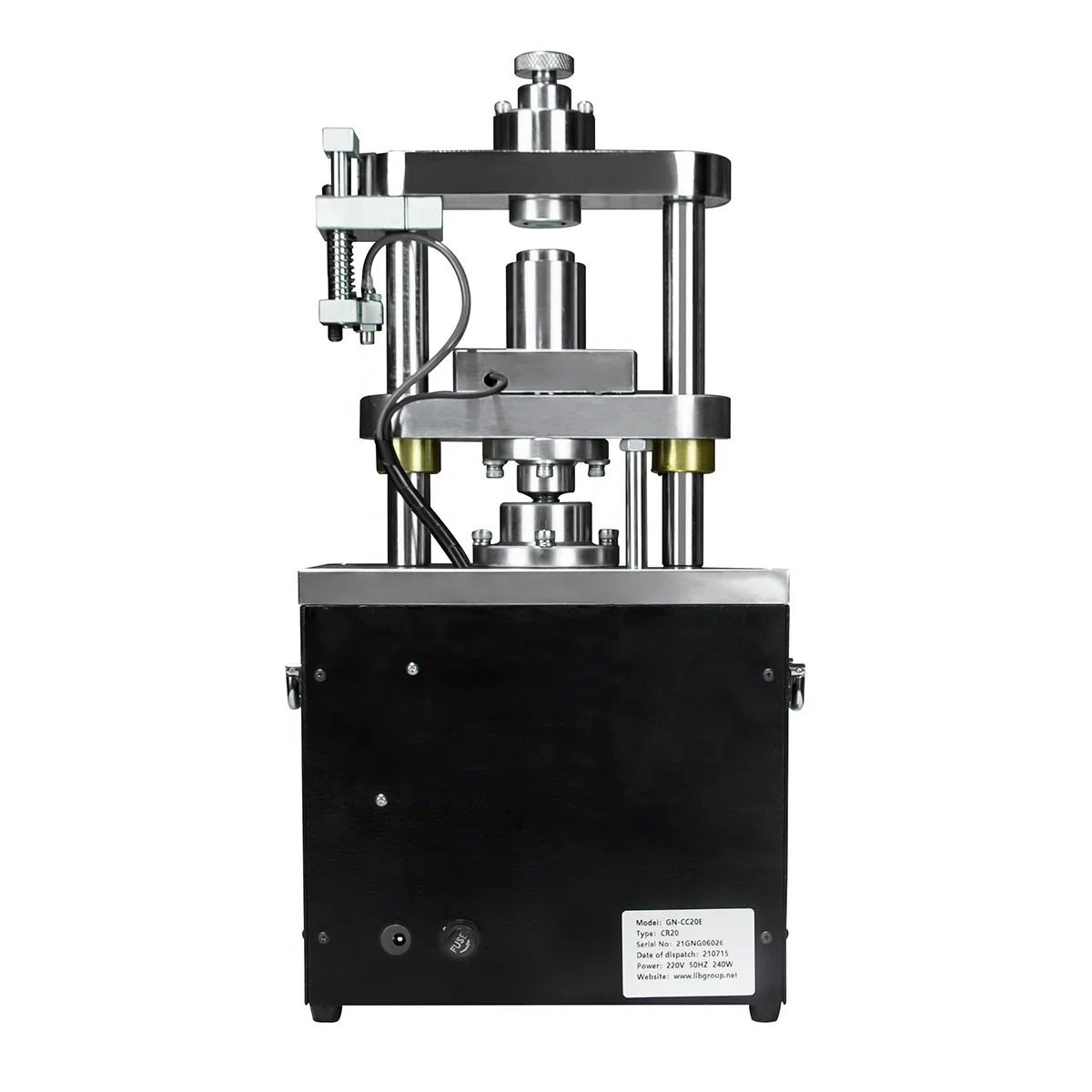 Lab Sealing  Machine Crimper for For Coin Cell  CR2016, CR2025, & CR2032 Making Machine