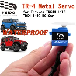 TR-4 2065 RC Car Servo Metal Gear Mini 4.5KG Waterproof Micro Servo for Traxxas TRX4M 1/18 TRX4 1/10 Scale RC Car Upgrade