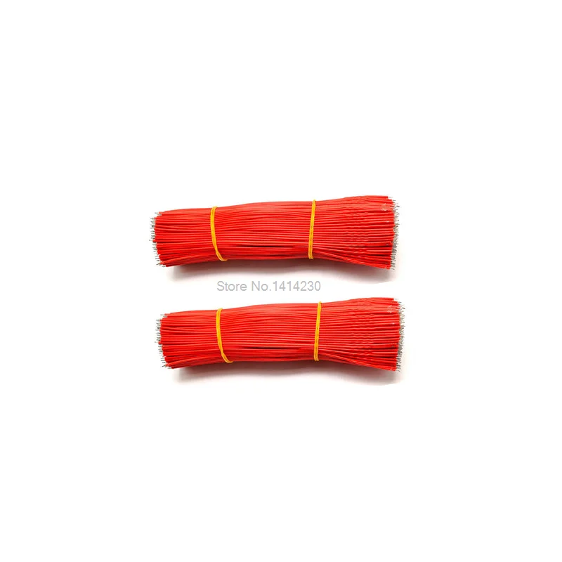 20Pcs/lot 26AWG 200mm/150mm 20cm/15cm length Line connecting Tin Plating Wire DIY Electronic Wire 1.3mm Welding