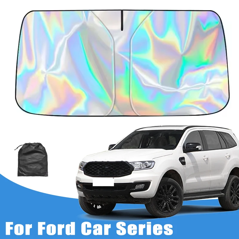 

Car Windshield Sunshades Cover for Ford Focus Fiesta Mustang Escape Explorer Edge F150 Ranger Sun Protection Car Accessories