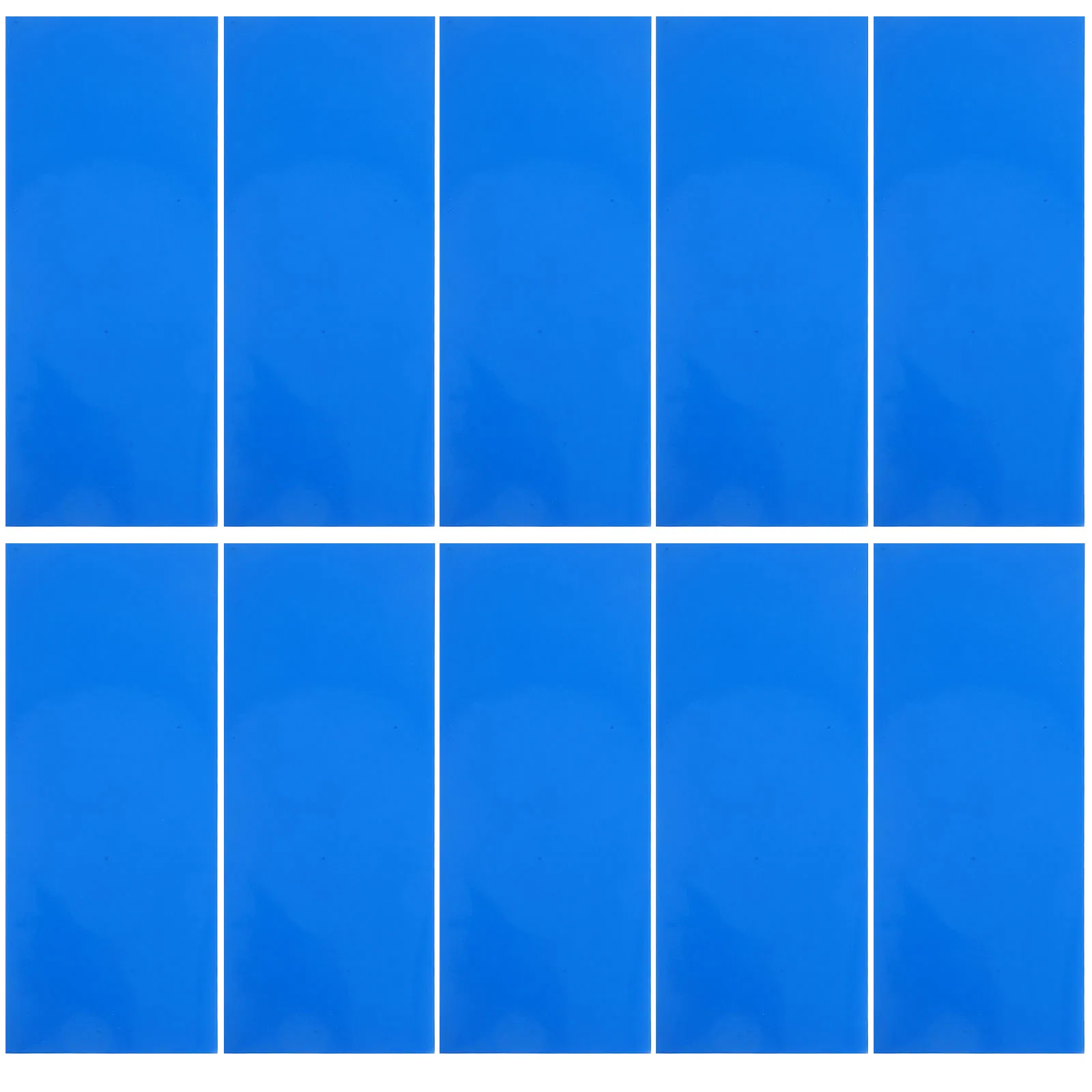 

10 PCS Pool Repair Patch Inflatable Swim Ring Repairing Patches Boat Self-adhesive Life Buoy Tape Blue Kayak