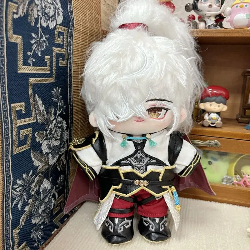 

Stuffed 20cm Game Honkai: Star Rail Anime Figures Jing Yuan Cosplay Plush Doll Dress Up Cotton Body Toys Gifts for Fans Children