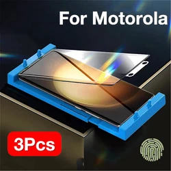 Miaotiemo 3Pcs For Motorola Moto edge X40 X30 S30 edge 40 30 Pro Ultra fusion Screen Protector with Kit ,Not tempered glass